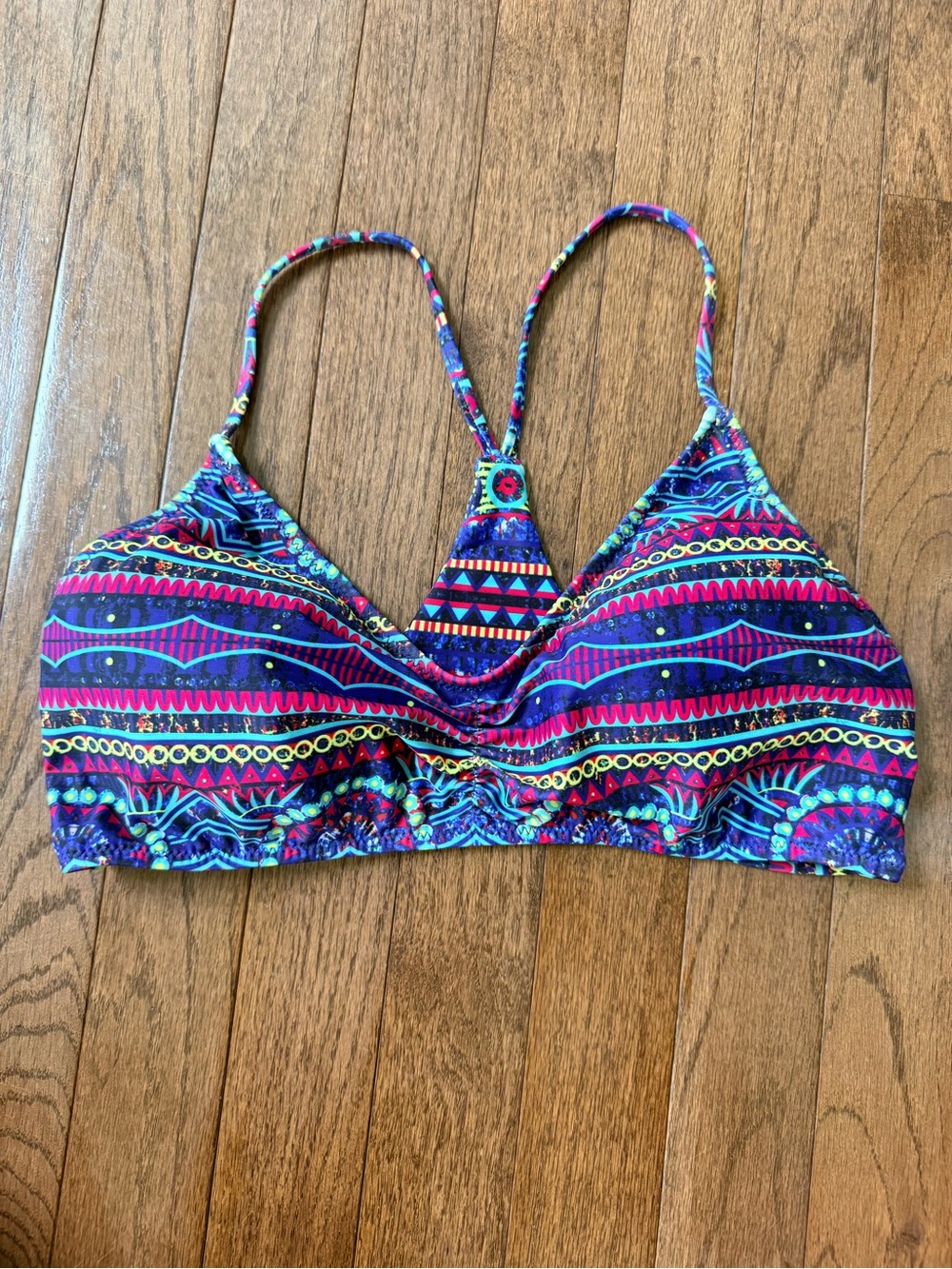 Multicolor Patterned Two-Piece BikiniSwim Set - Picture 2 of 9